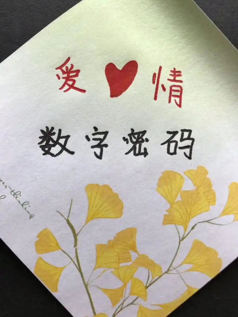 爱情数字密码