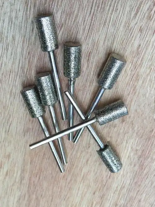 a针打孔针 玉雕工具 金刚石磨头 翡翠磨针 雕刻工具圆柱直棒