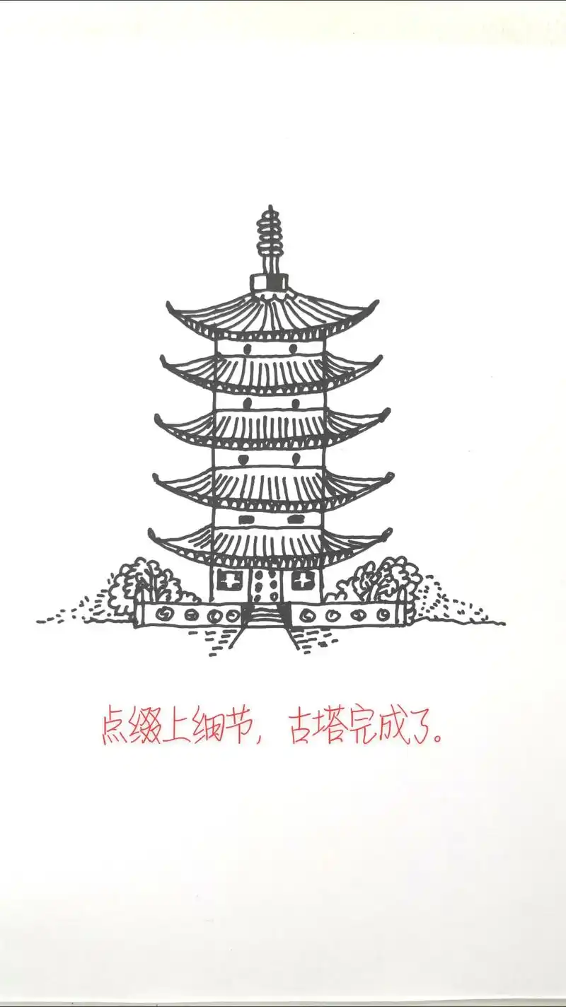 画古风 #简笔画教学 #大头简笔画 - 抖音