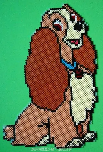 拼拼豆豆图纸 迪士尼动画 - 各种小动物