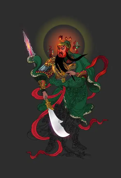 ai打造霸气关公