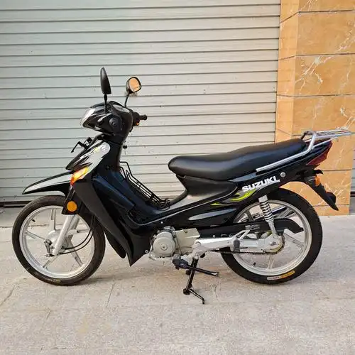 铃木赛驰110c弯梁原装二手摩托车畅迪女士省油外卖喜运赛胜助力车