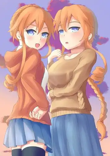 【约会大作战】女神精美插画分享,八舞姐妹