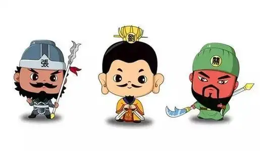 刘备关羽张飞诸葛亮简笔画