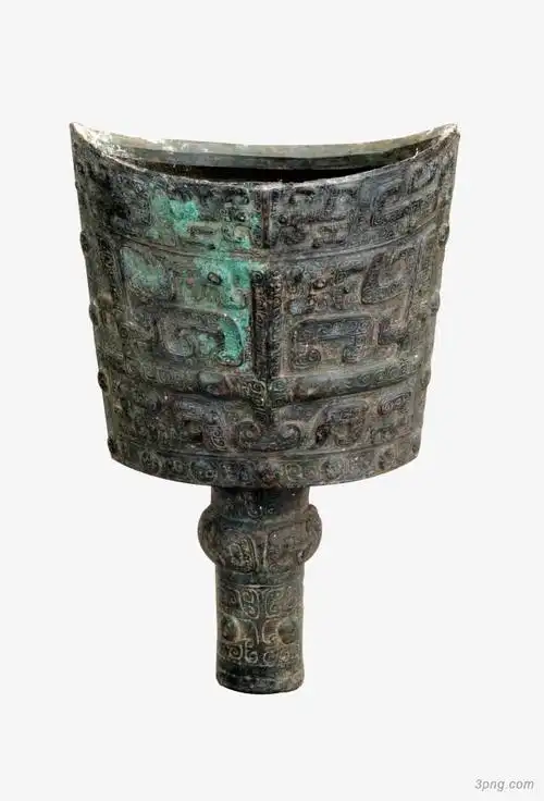 通高,纹饰,兽面纹铜铙兽面纹铜铙商,文物出土古董古代,中国元素,青铜