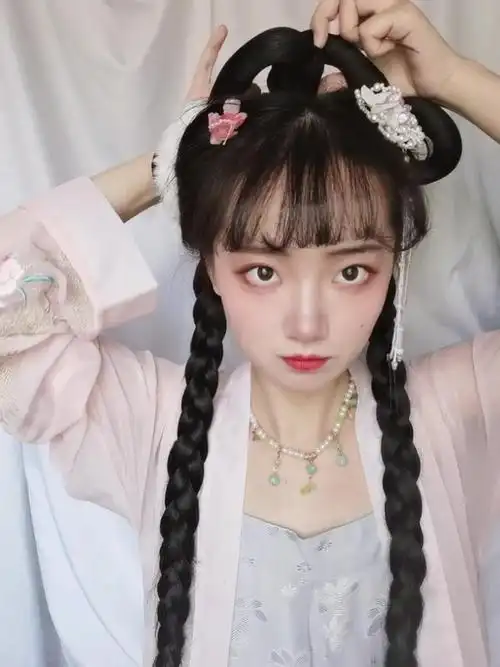 温婉大宋 超简单的宋制汉服发型教程来啦一学就会!