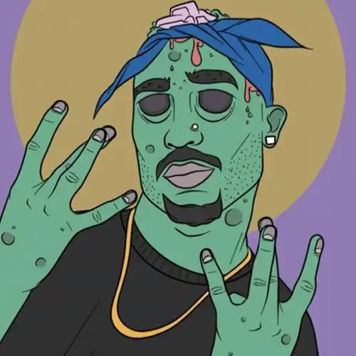 妖娆胡子男人头像