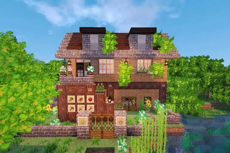 我的世界河畔小屋