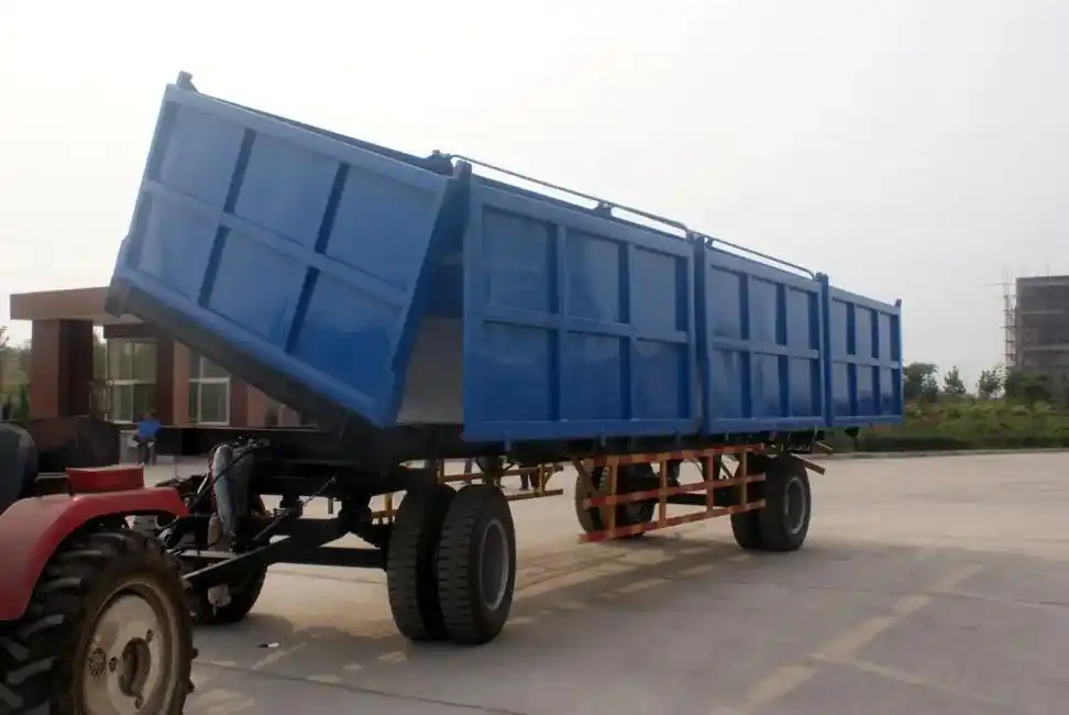 农用自卸拖拉机拖车挂车.10吨高箱拖车发运202303040 - 抖音