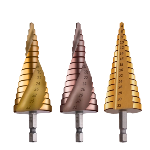 宝塔钻头万能打孔扩孔多功能德国阶梯锥形型不锈钢扩孔钻