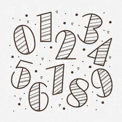 简笔画day7100手帐数字练习打卡