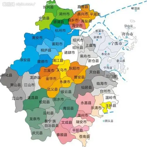 浙江地图