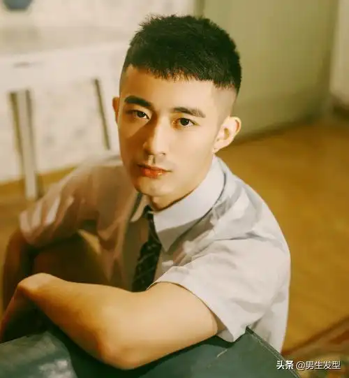 男士发型图片短发(开学季) - 赤虎壹号