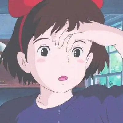 短发卡通女生头像