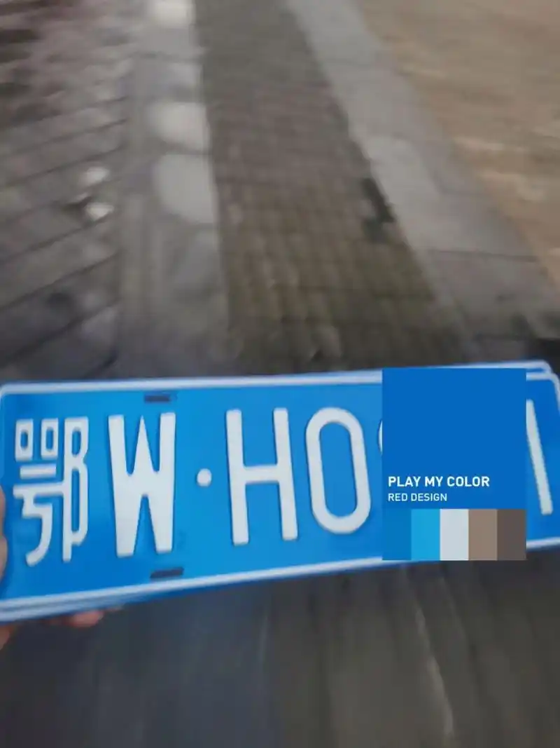 武汉的牌照鄂a的很少了,现在都启用了鄂w了,我选了一个鄂wh