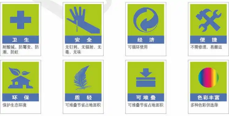 重庆赛普sp1008塑料九脚网格型托盘全新料抗冲击厂家直销