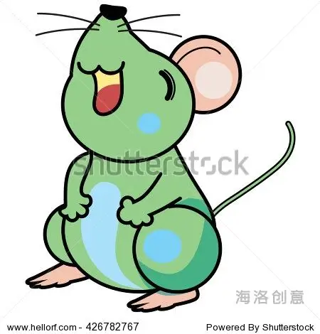rat cartoon vector