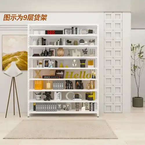 货架置物架多层货物架家用储藏室仓库阳台角钢超市收纳铁架子仓储