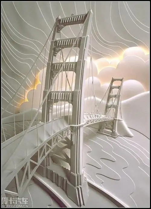 jeffnishinaka的立体纸雕