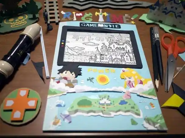 一种在纸上画出来的游戏,自己画纸上游戏(回到童年再玩一局"课桌rpg"