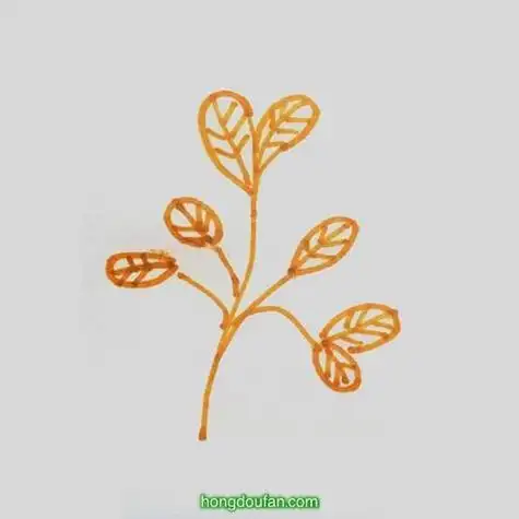 红豆萌图简笔画