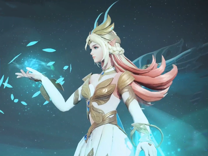 艾琳重做优化完成,新版女武神高清特效亮相,皮肤原画和模型太精细了!