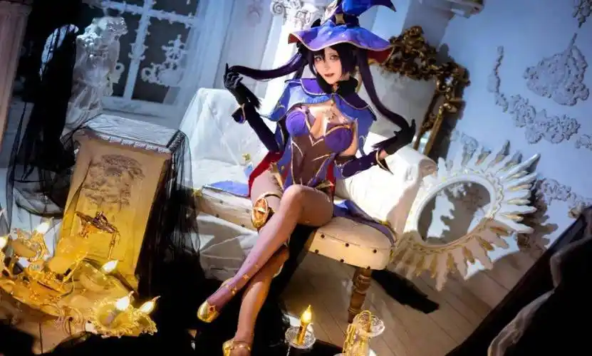 cosplay特辑丨原神莫娜cos