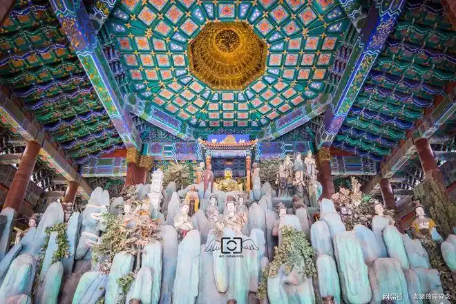 实地探访皇家园林小西天极乐世界须弥山,多角度实拍恢弘巨制