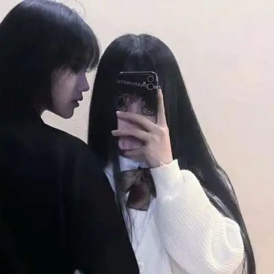 闺蜜头像黑色系冷酷 高清好看的闺蜜头像二人霸气冷酷黑色图片