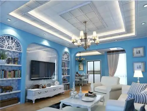 2019客厅三级吊顶装修效果图三级吊顶如何设计最美