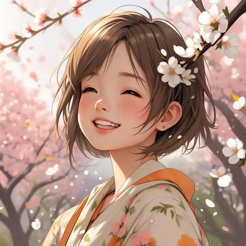 94小清新女生侧脸头像92