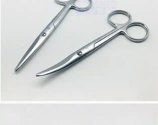 金钟组织剪 外科解剖剪刀手术组织剪 14|16|18cm直弯圆头组织剪刀
