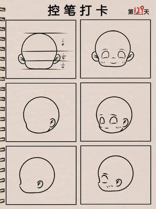 零基础学画画人物五官画法教程合集