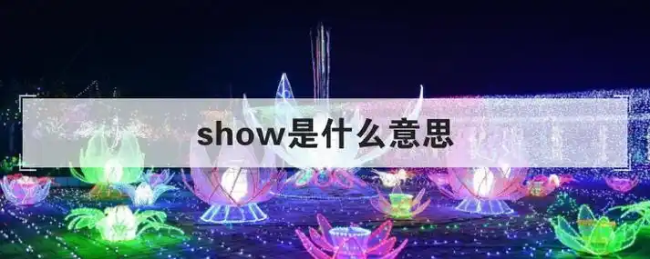 show是什么意思优质