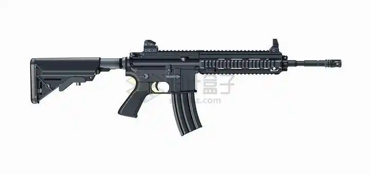 pubg绝地求生吃鸡游戏中的m416步枪png图片免抠矢量素材