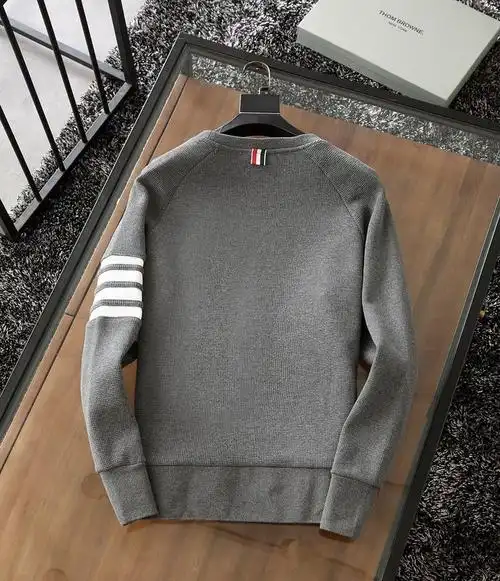 原标版本 tb华夫格卫衣四杠 汤姆布朗男士长袖卫衣圆领棉