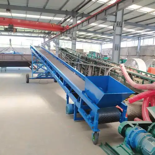 全自动皮带输送机facai粮食装车卸货皮带输送机