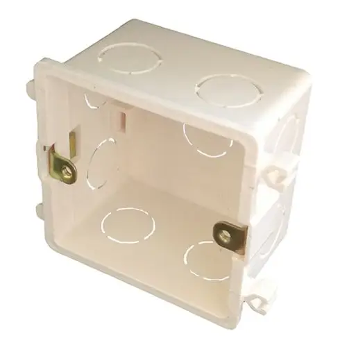 暗盒预埋暗装 开关插座接线盒八六底盒超薄3.