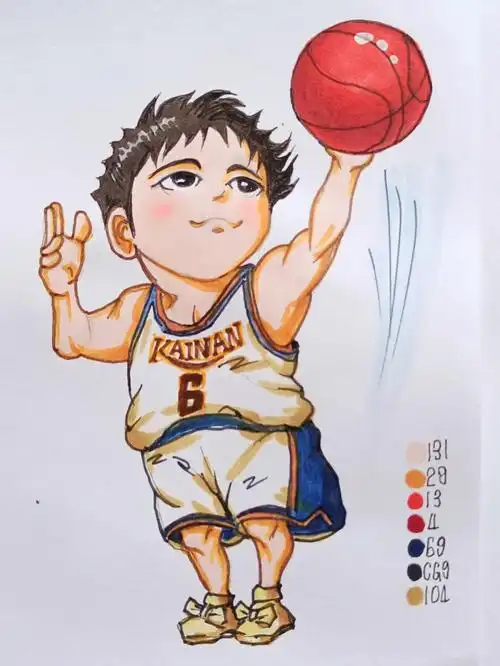 马克笔手绘阿神