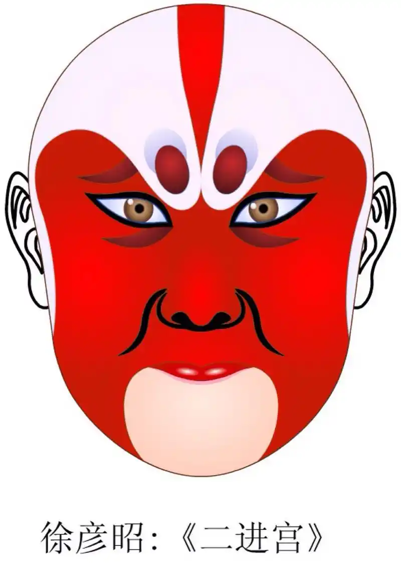 京剧脸谱