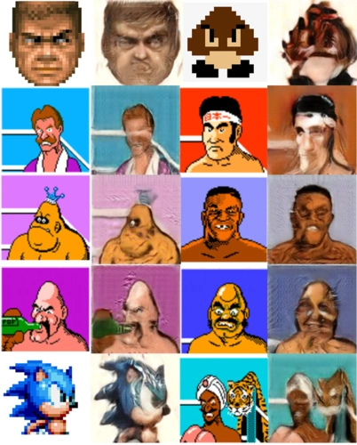 修复模糊,低分辨率人脸图像的正经 ai,被人用表情包玩坏了