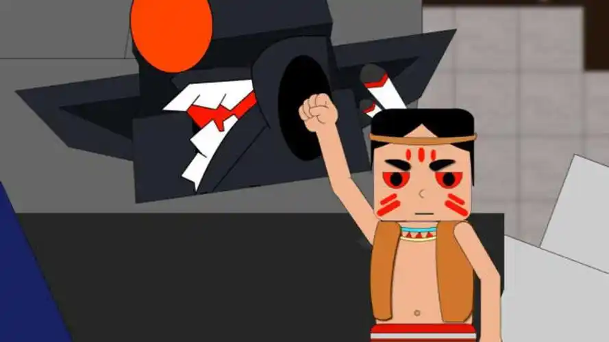 迷你小洞 迷你世界动画第193集:石巨人酣睡中,洞悲上来就是大招_高清