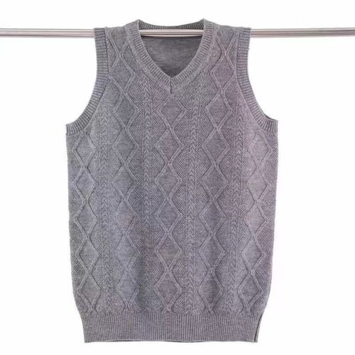 予愿男士纯手工编织毛衣男v领龄男韩版加厚保暖x8毛衣编织花样5000手