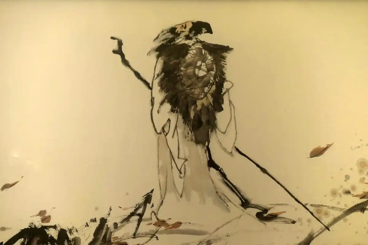 苏东坡肖像写意国画一组,摄影眉山苏三祠. - 抖音