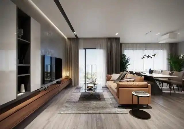 2020年,横厅户型又火了,超大的落地窗,明亮的采光,宽敞的视野,时尚的