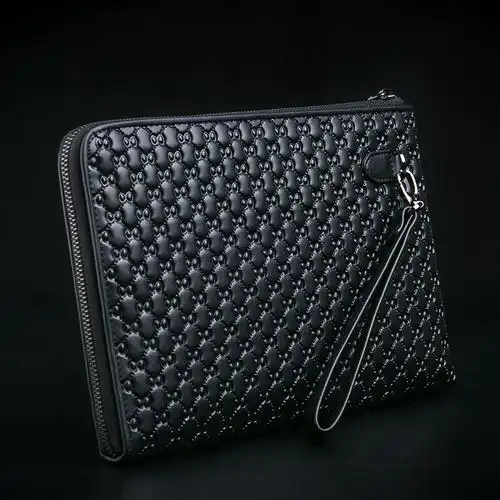 lidenamani/利登 阿玛尼手包男包真皮正品休闲时尚手抓包男包软皮男士