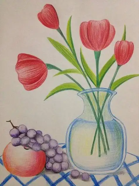 彩铅画简单彩铅画简单卡通人物