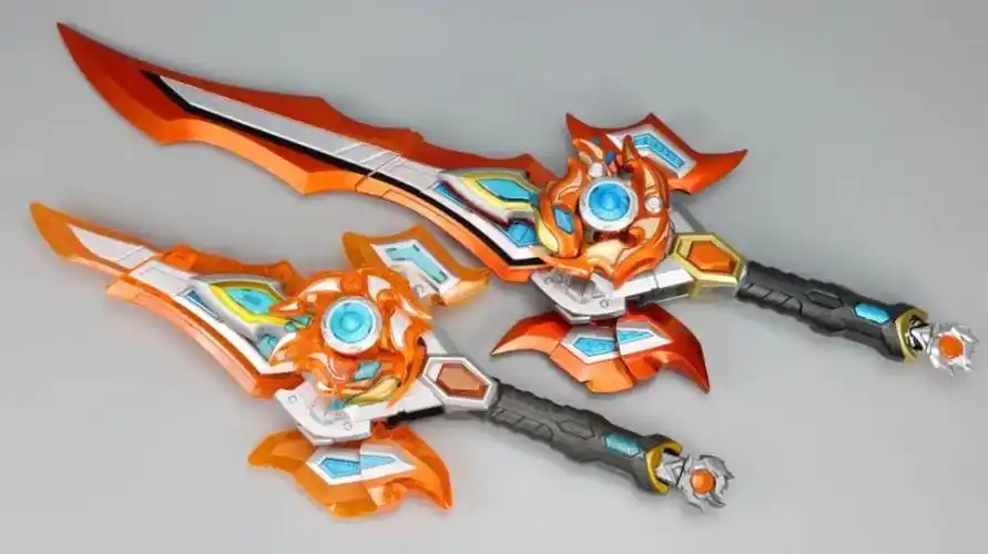 《铠甲勇士拿瓦》十周年版熔麟刀开箱!_腾讯新闻