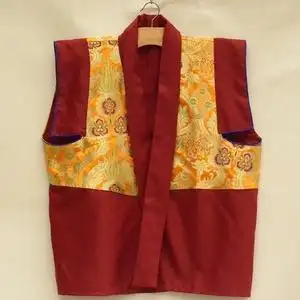喇嘛僧服僧人僧衣红马甲背心印度进口天麻东嘎上师活佛法衣居士服
