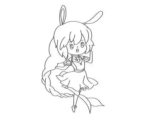 小舞简笔画小舞简笔画简单又漂亮